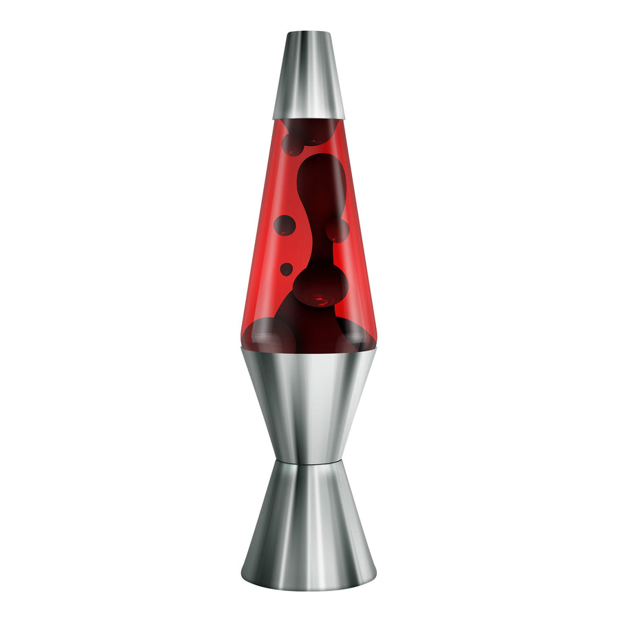 14.5″ LAVA LAMP CHROME PLATED CRIMSON I0