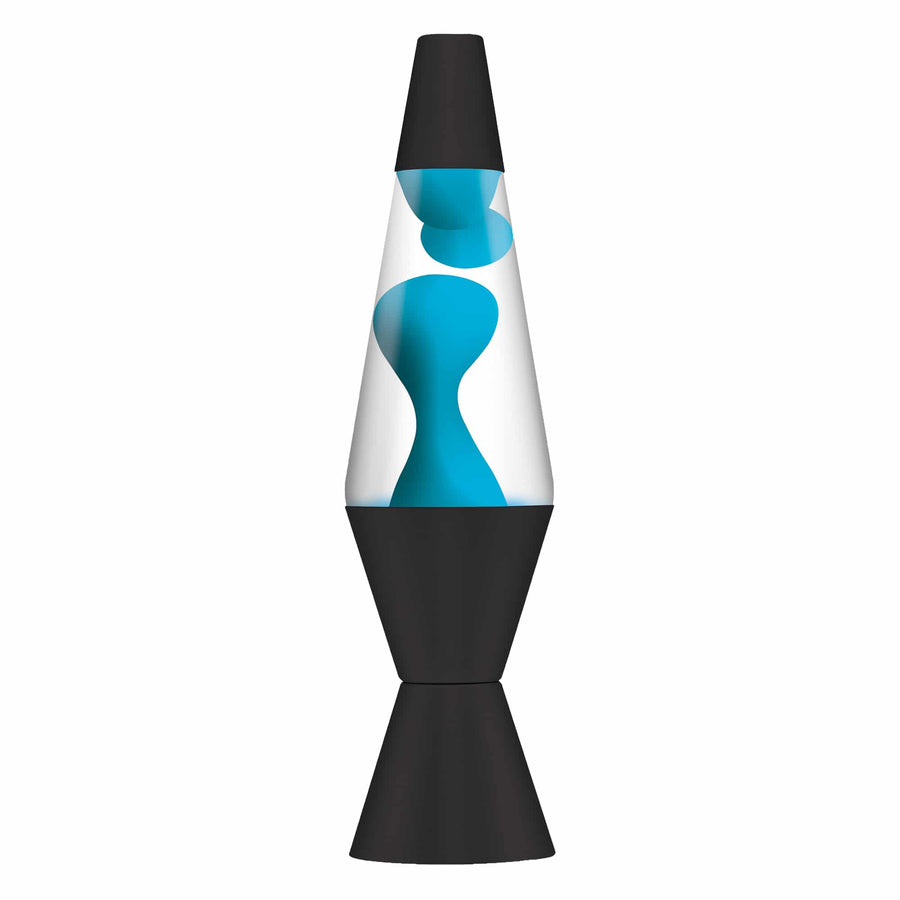 14.5″ LAVA LAMP NEON – BLUE/CLEAR/BLACK V3