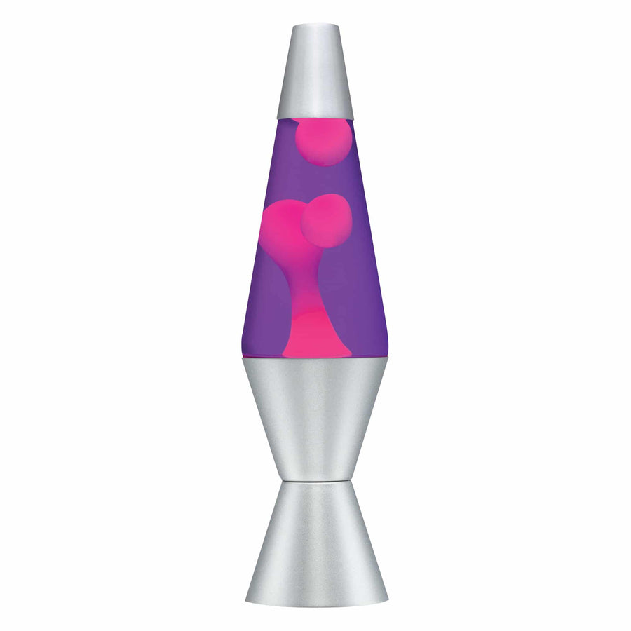 14.5” LAVA LAMP – PINK/PURPLE/SILVER V4