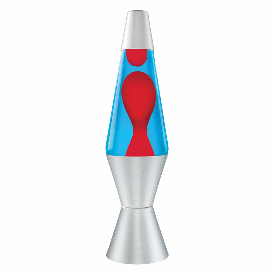 14.5″ LAVA LAMP – RED/BLUE/SILVER Y8