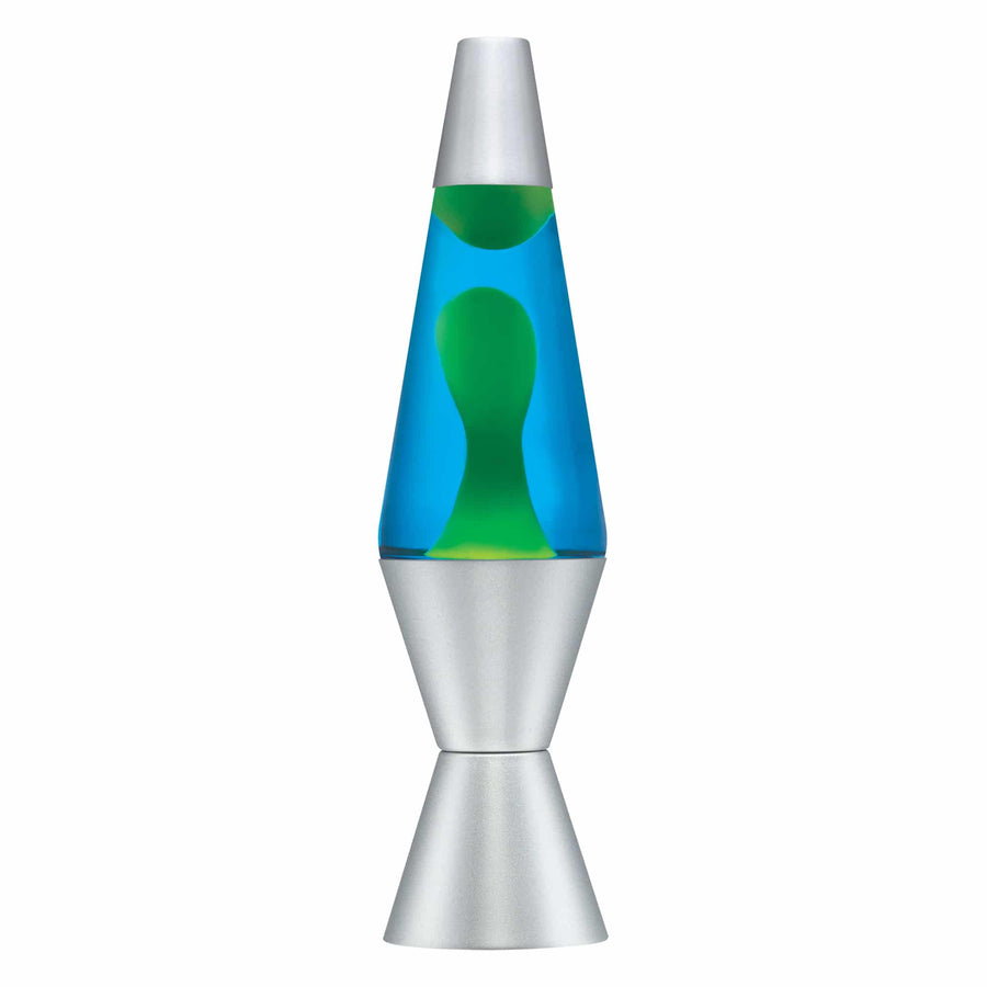 14.5” LAVA LAMP – YELLOW/BLUE/SILVER S3